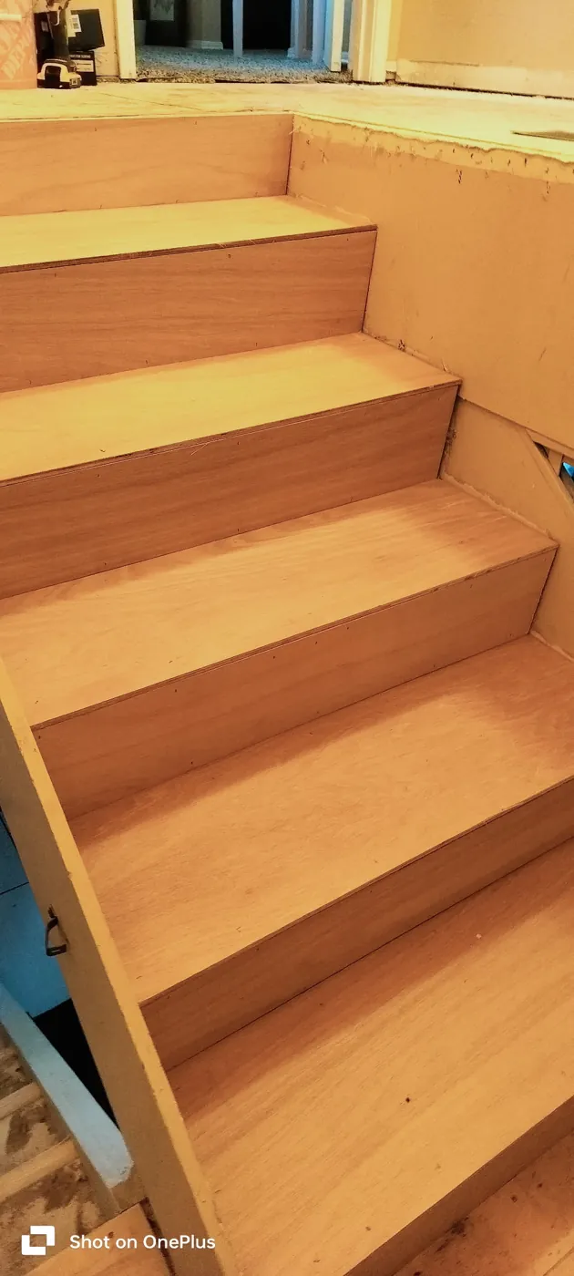 Custom Stair Treads by Just 'N' Time Home Services in the Fort Walton Beach area